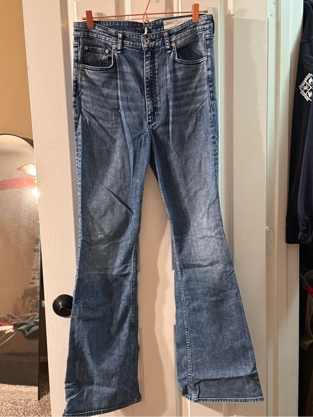 rag & bone Casey high rise flare